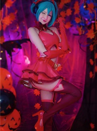 064 Hidori Rose - Miku Halloween Devil cosplay by Hidori Rose(3)